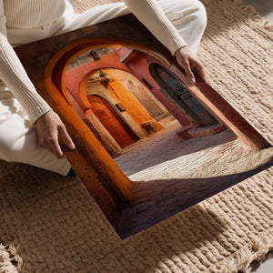 Sunlit Moroccan Archway
