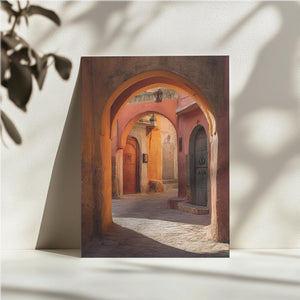 Sunlit Moroccan Archway