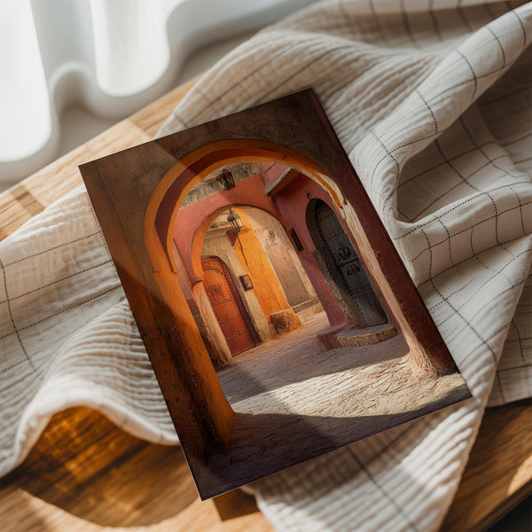 Sunlit Moroccan Archway