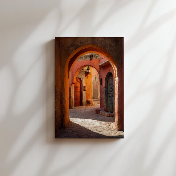 Sunlit Moroccan Archway