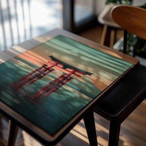 Sunset Torii Reflection
