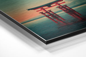 Sunset Torii Reflection