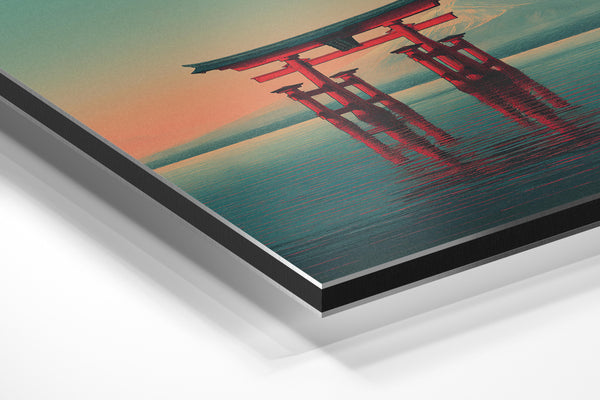 Sunset Torii Reflection