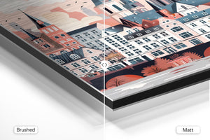 European Cityscape Illustration