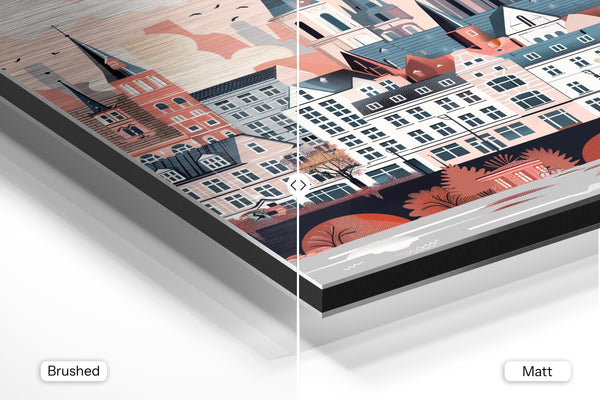 European Cityscape Illustration