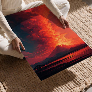 Volcano Eruption Dramatic