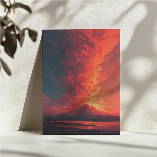 Volcano Eruption Dramatic