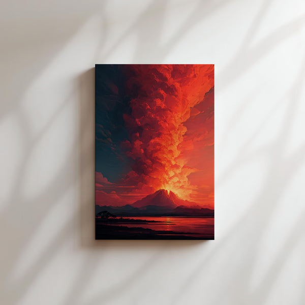 Volcano Eruption Dramatic