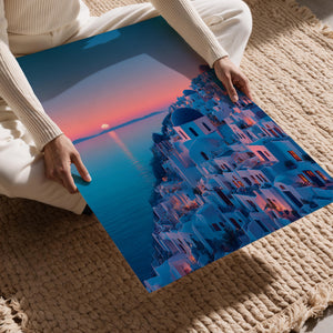 Aegean Hillside Glow