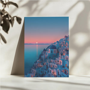 Aegean Hillside Glow