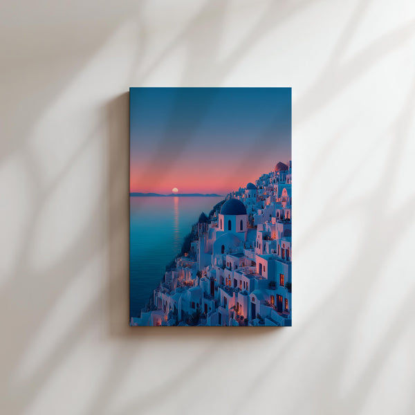 Aegean Hillside Glow