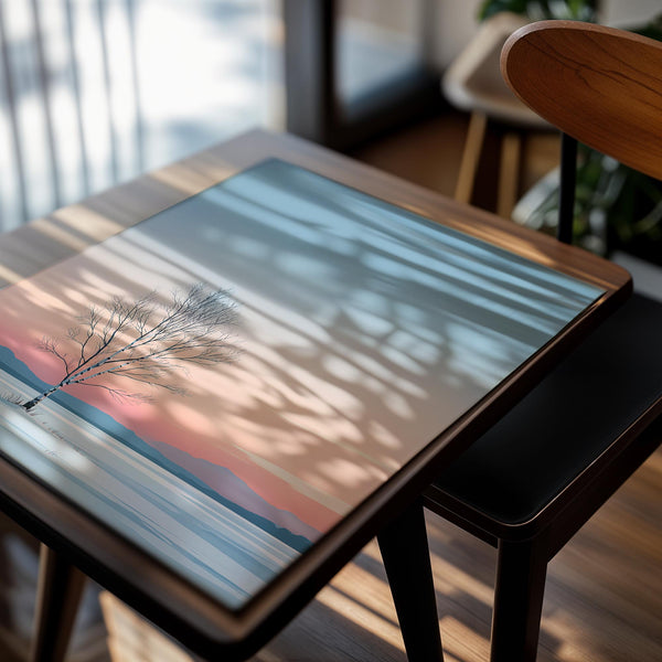 Solitary Winter Birch