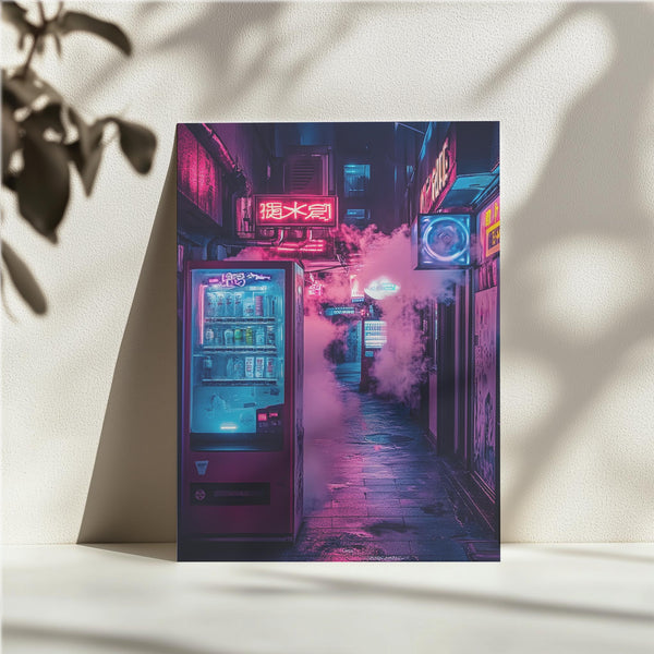 Neon Vending Machine