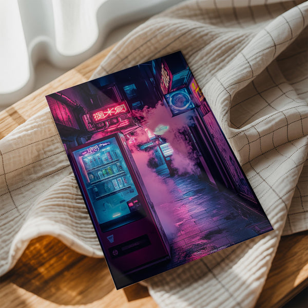 Neon Vending Machine