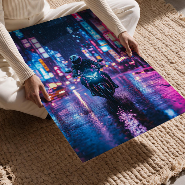 Neon Rider Night Escape