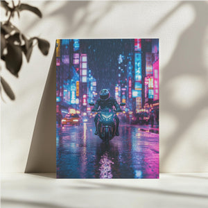 Neon Rider Night Escape