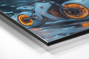 Futuristic Motorcycle