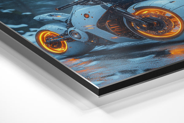 Futuristic Motorcycle