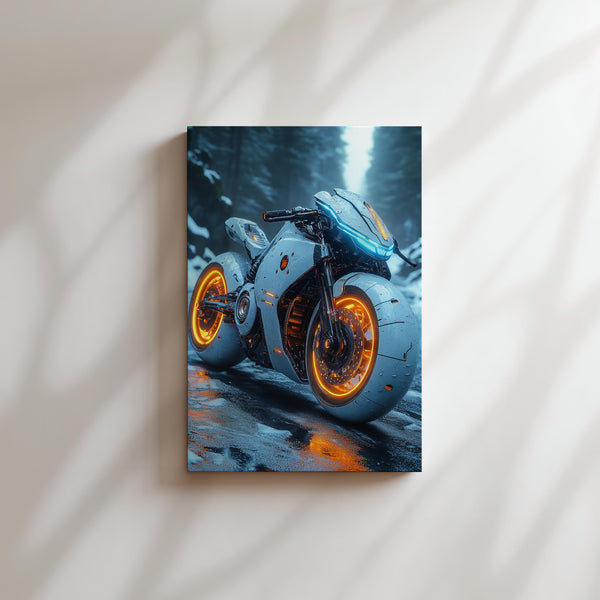 Futuristic Motorcycle