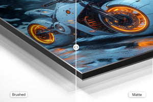 Futuristic Motorcycle