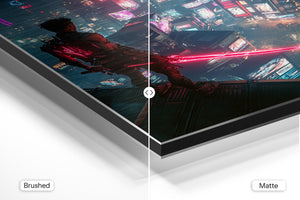 Cyber Samurai Cityscape