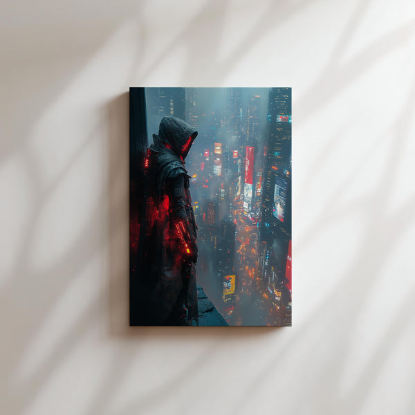 Shadowed Tech Guardian