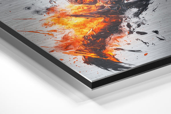 Fiery Explosion Warrior