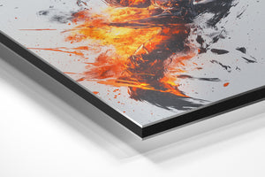 Fiery Explosion Warrior