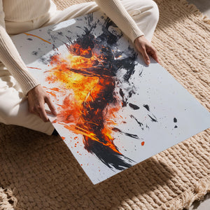 Fiery Explosion Warrior