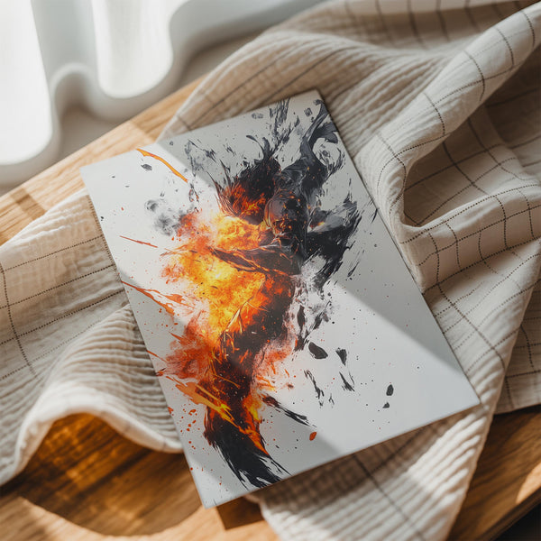 Fiery Explosion Warrior