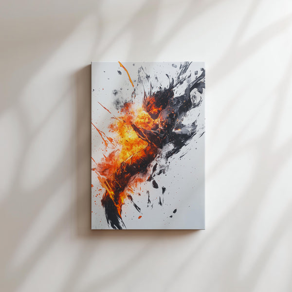 Fiery Explosion Warrior