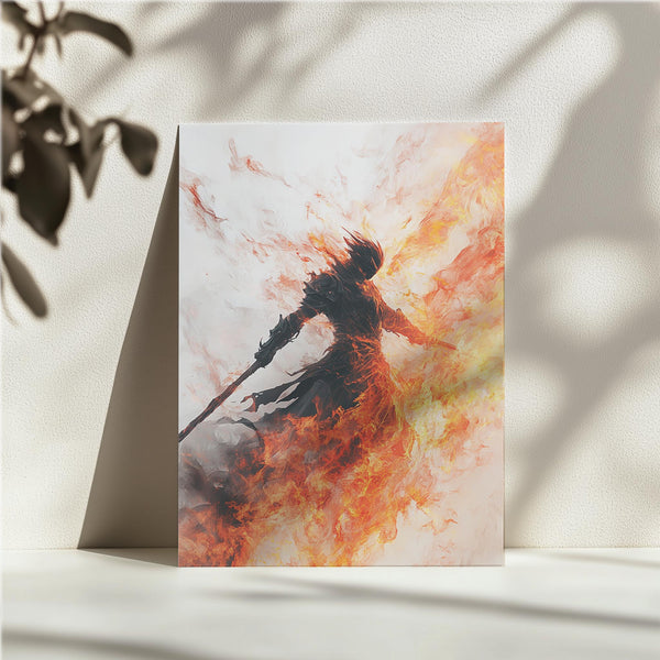 Flaming Shadow Knight