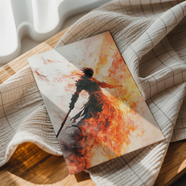 Flaming Shadow Knight