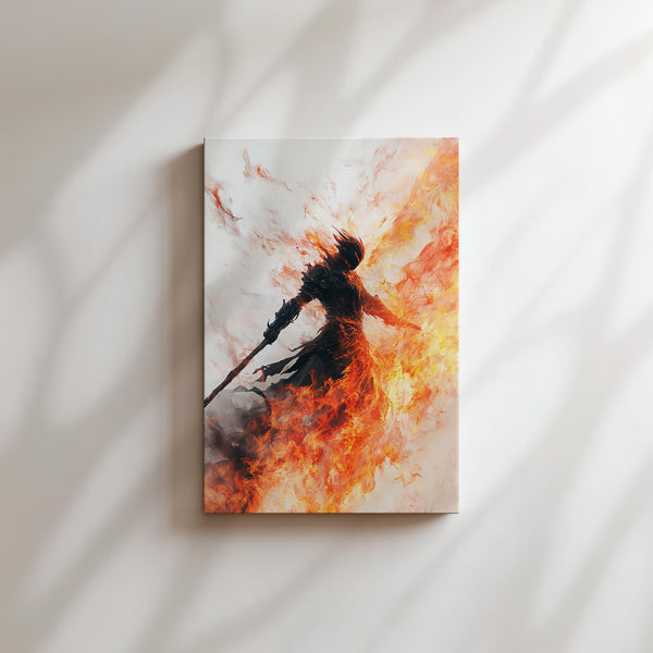 Flaming Shadow Knight