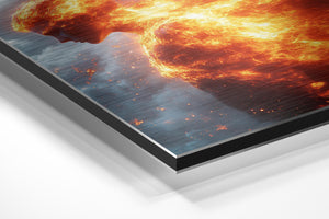 Fiery Eclipse Silhouette