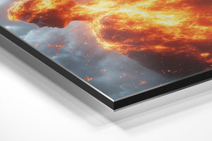 Fiery Eclipse Silhouette