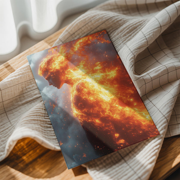 Fiery Eclipse Silhouette