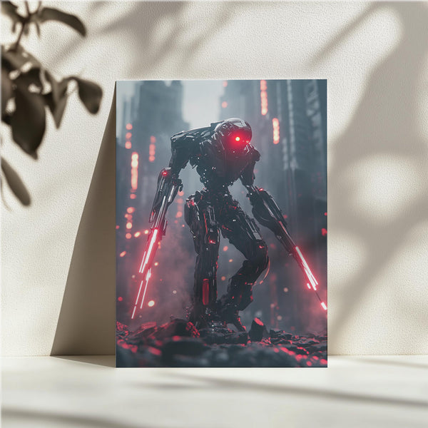 Cybernetic Warrior Standoff