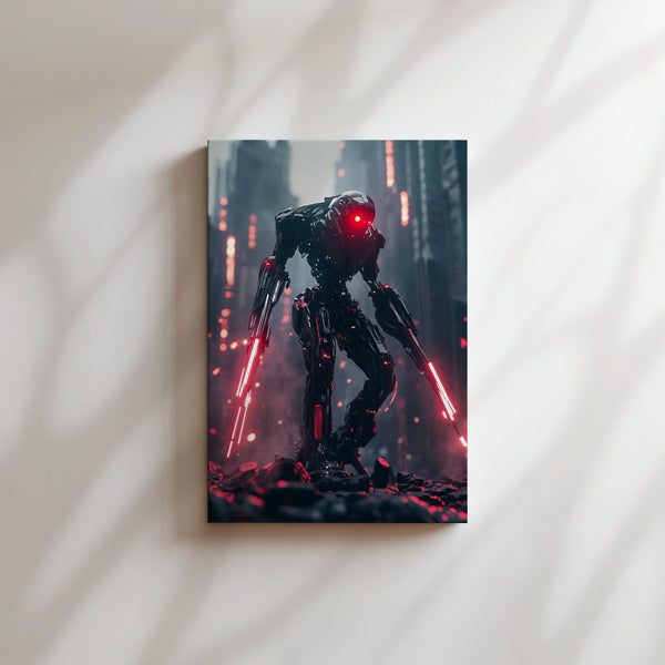 Cybernetic Warrior Standoff