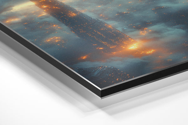 Towering City Spires