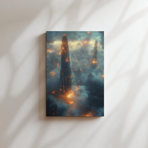 Towering City Spires