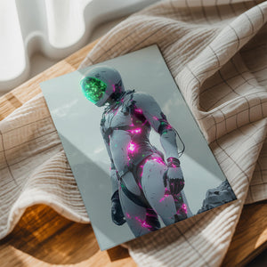 Neon Cyber Soldier