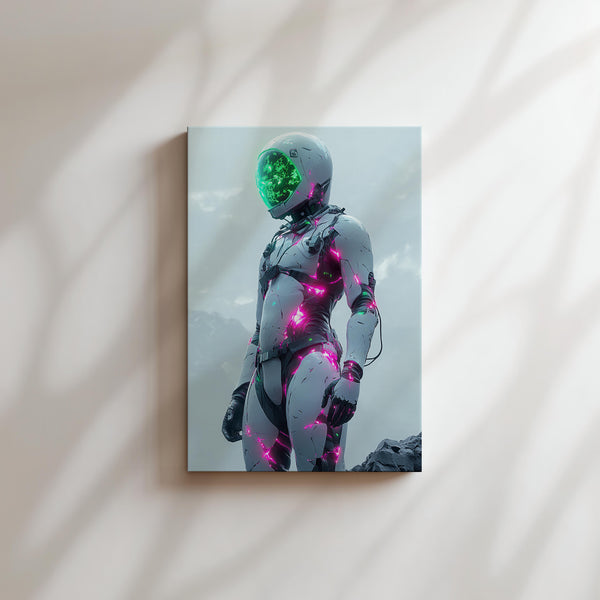 Neon Cyber Soldier
