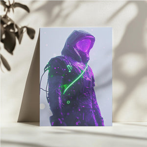 Hooded Neon Voyager