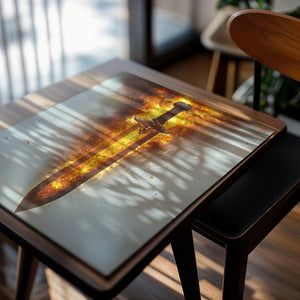 Fiery Legendary Sword