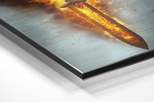 Fiery Legendary Sword