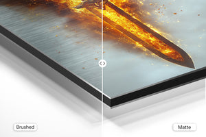 Fiery Legendary Sword