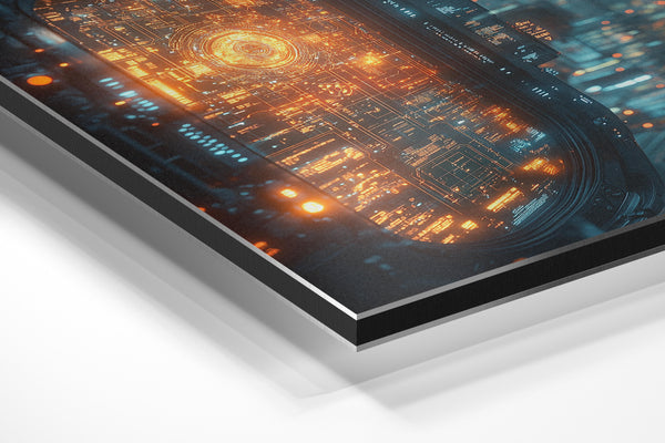 Digital Neon Interface