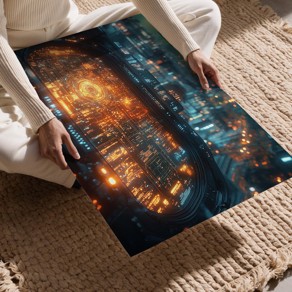 Digital Neon Interface