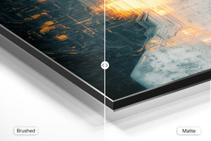 Glowing Circuit Wall